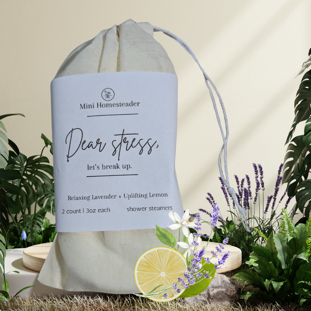 Lavender + Lemon Shower Steamers (2pack)