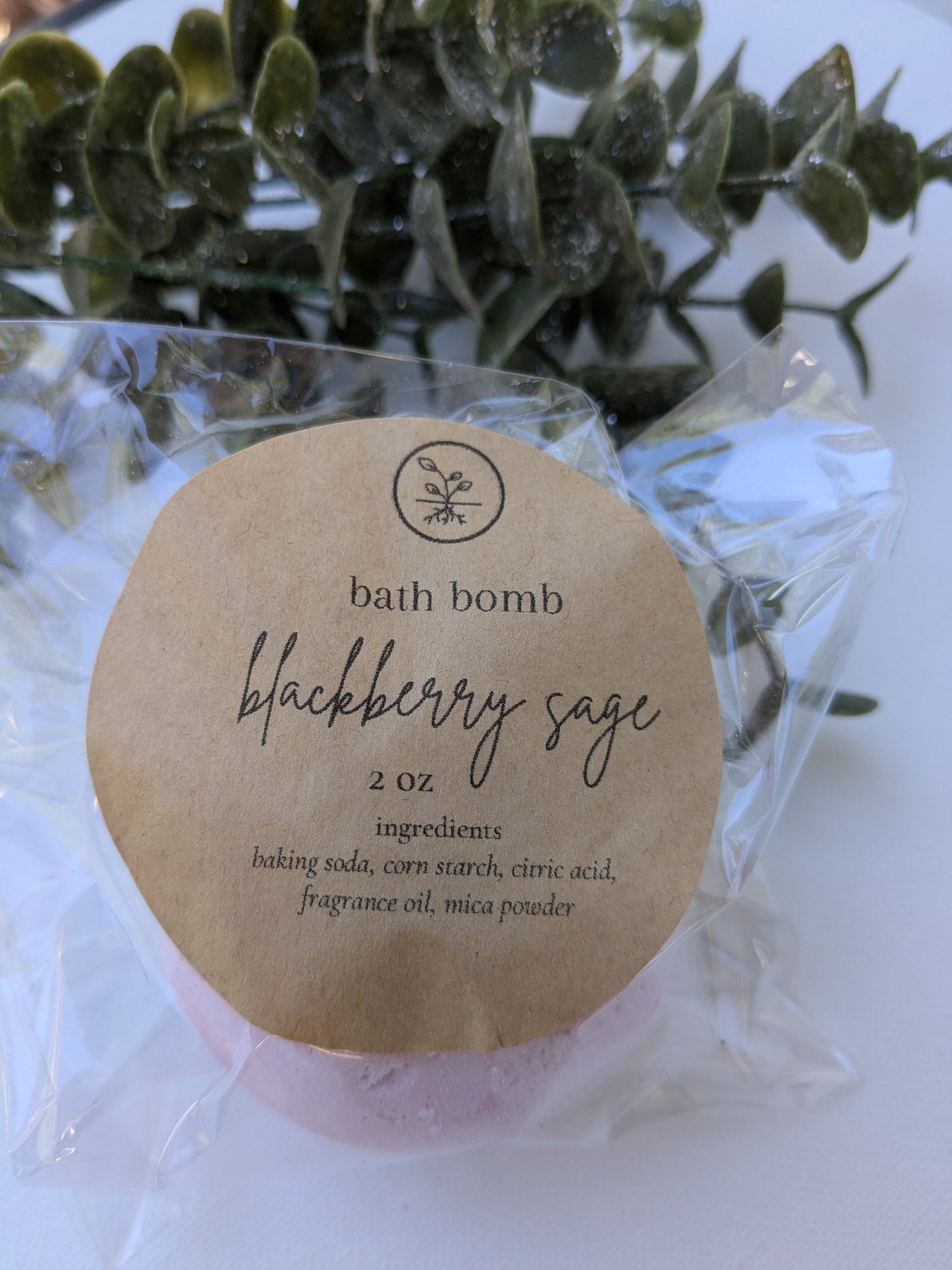 Bath Bomb - blackberry sage