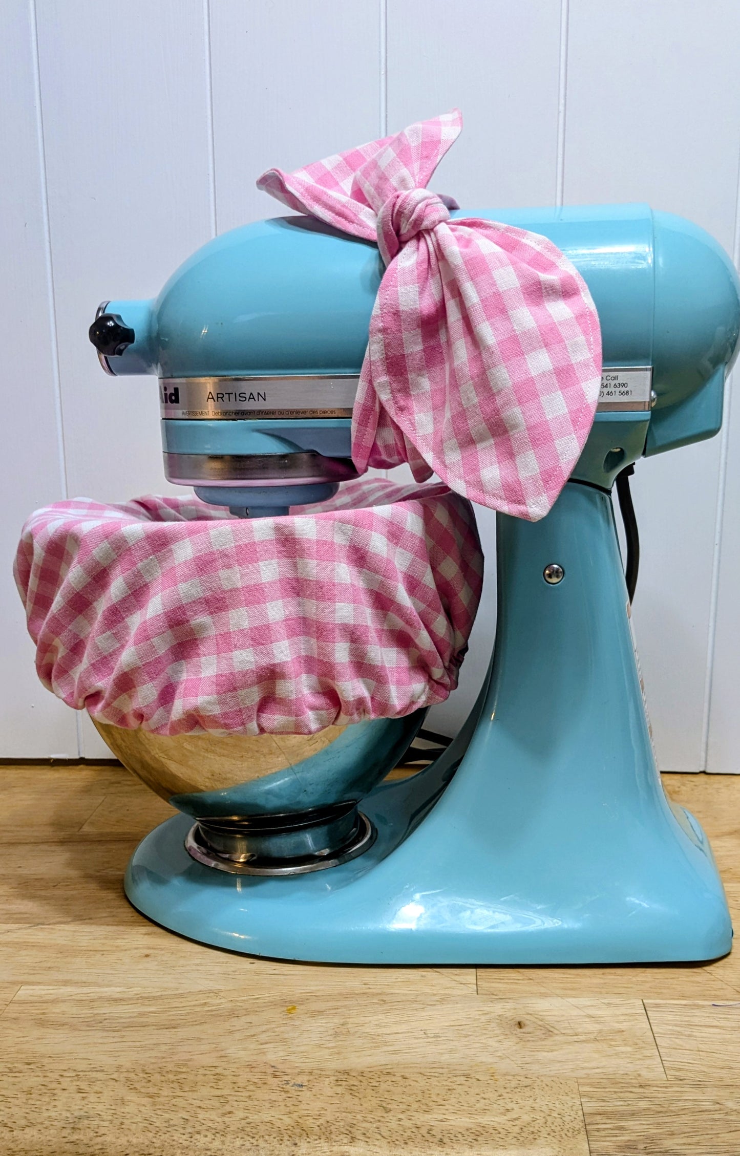 Mixer bowl cover + bow