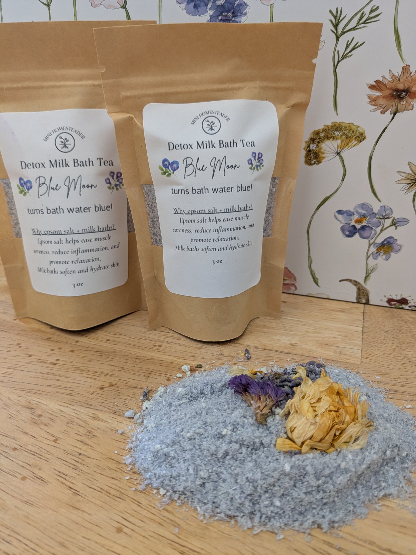 Blue Moon Detox Milk Bath Tea - Mini Bag 3oz