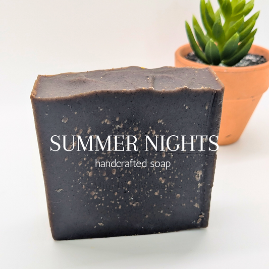 Summer NightsHandmade Soap 4oz – Natural Coconut Oil Bar Soa