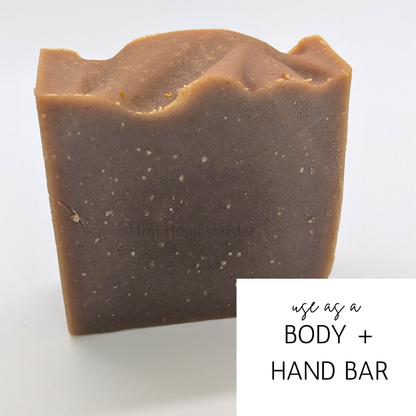 Bamboo Coconut Handmade Soap 4oz – Natural Coconut Oil Bar Soap