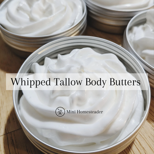 2oz Whipped Tallow Body Butter