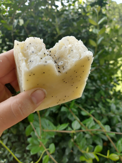 Lemongrass Poppy Seed Bar Soap - 4oz