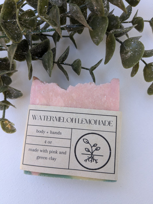 Watermelon Lemonade Soap Bar