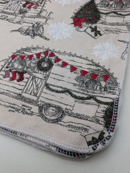 Christmas Camper 12 pk Paperless Towels