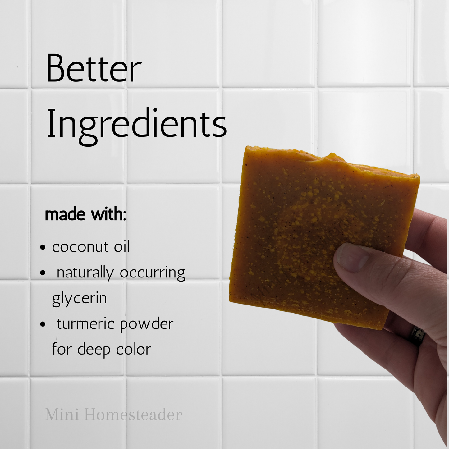 Peach Tea Handmade Soap 4oz – Natural Coconut Oil Bar Soap