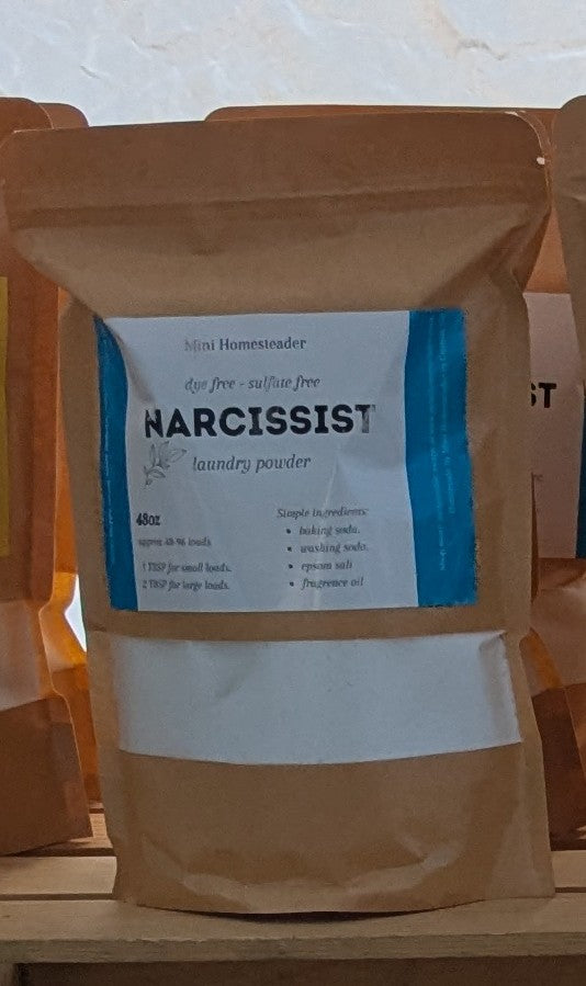 Narcissist Laundry Powder - 48oz