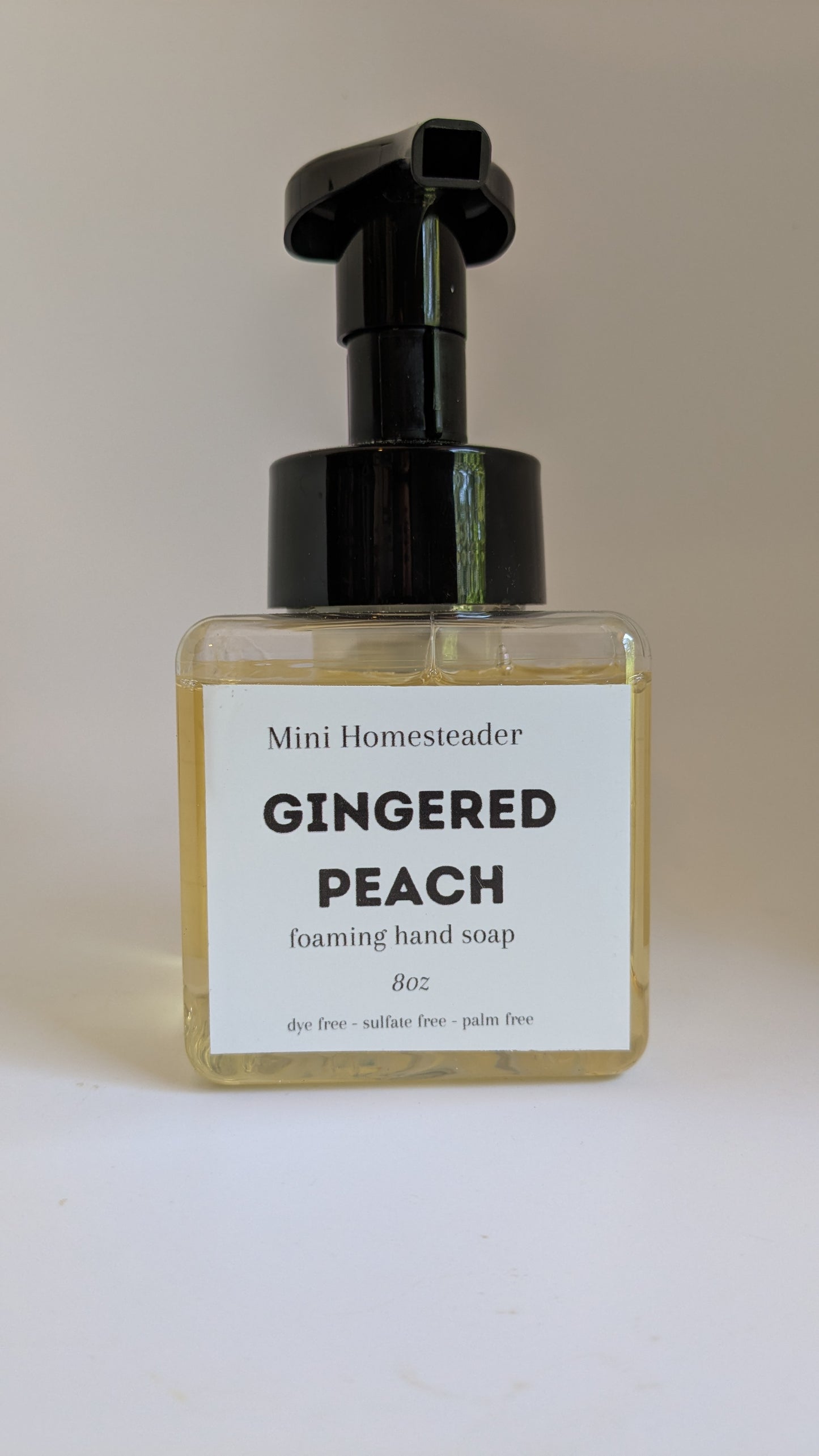 Gingered Peach Foaming Hand Soap - 8oz