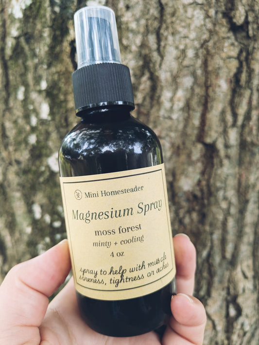 Magnesium Oil Spray - Cool Forest 4oz