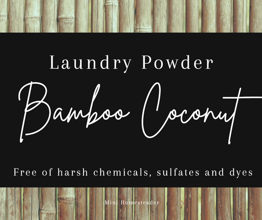 Bamboo Coconut Laundry Powder - 48oz