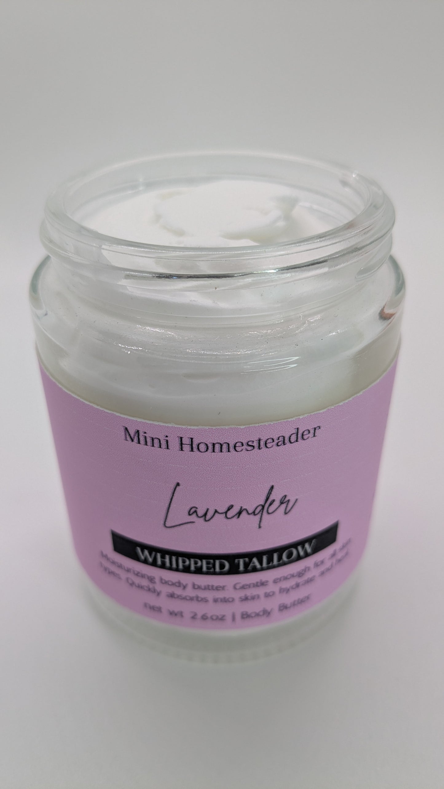Lavender Whipped Tallow Body Butter 6oz