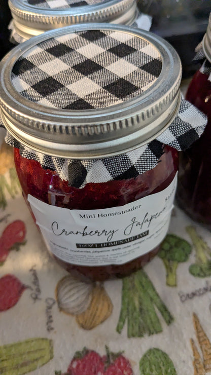 Cranberry Jalapeno Jam 16oz