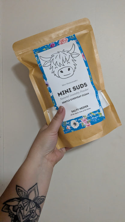 Mini Suds® Laundry Powder | Salty Heifer™  48oz