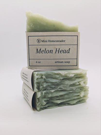 Melon Head Bar Soap - 4oz