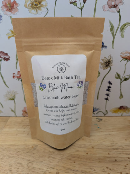 Blue Moon Detox Milk Bath Tea - Mini Bag 3oz