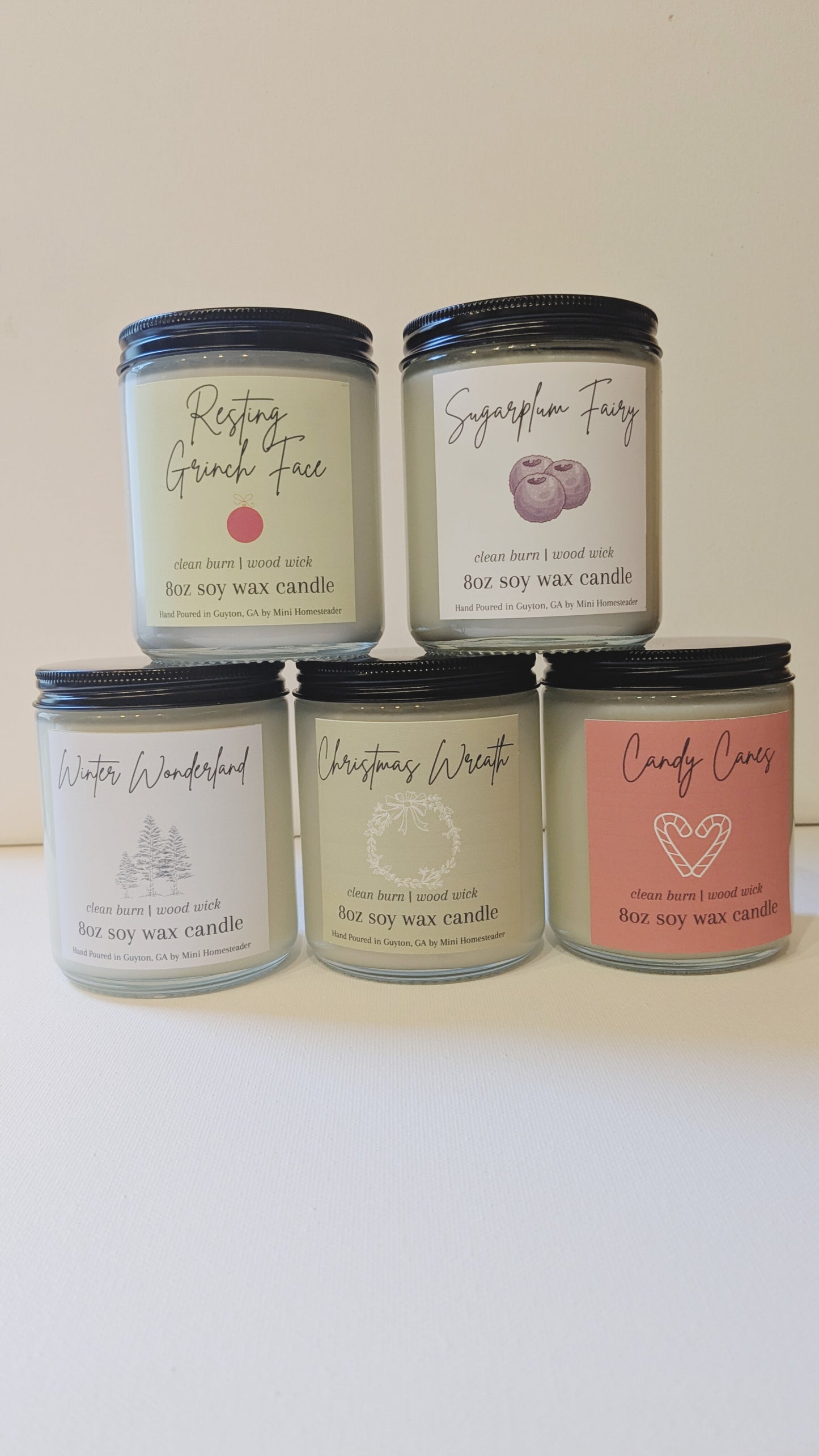 Christmas Collection 🌲 8oz Soy Wax Candle