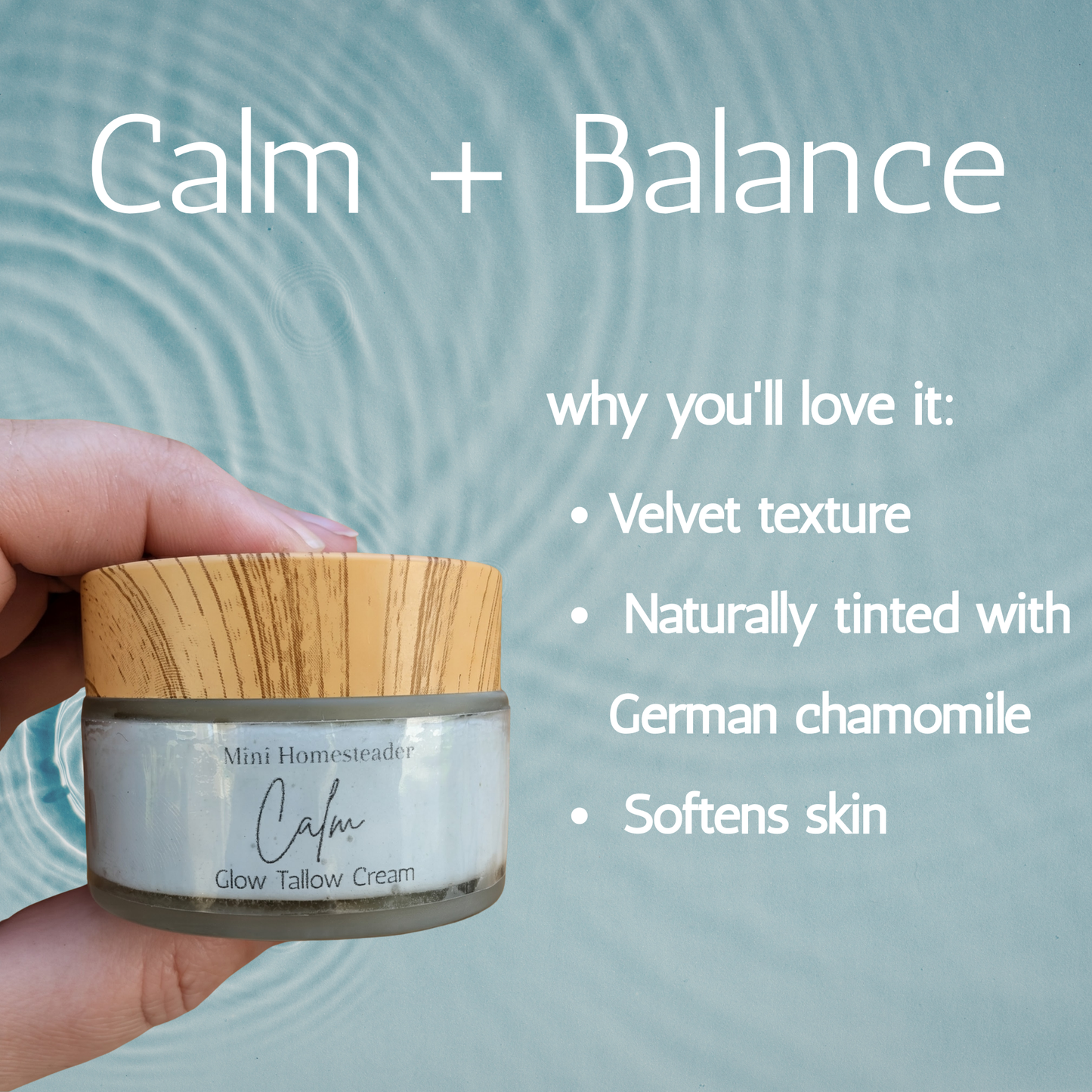 Calm Glow Tallow - mini size
